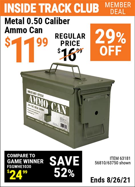 metal ammo boxes at harbor freight|harbor freight ammo box 2.99.